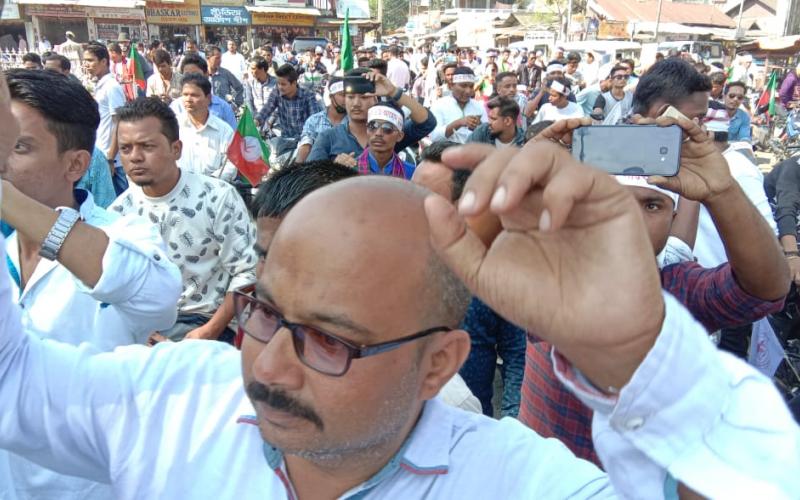 আজি নাগৰিকত্ব সংশোধনী বিধেয়কৰ বিৰুদ্ধে "সংকল্প যাত্ৰা"