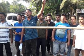 নিলম্বিত বন বিষয়াক পুনৰ নিযুক্তিৰ প্ৰতিবাদ গৰিয়া মৰিয়া দেশী জাতীয় পৰিষদ