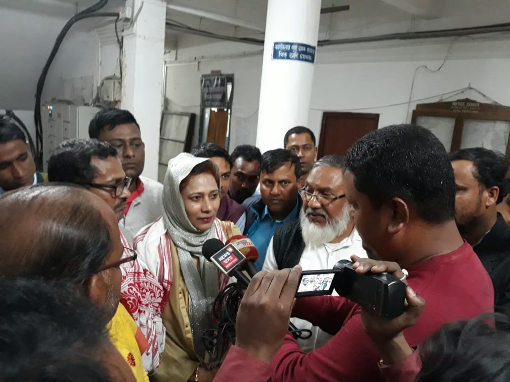  গভীৰ উৎকণ্ঠাৰ মাজত হোজাই জিলা পৰিষদ গঠন : সভানেত্ৰী কংগ্ৰেছৰ ৰেজিয়া চুলতানা