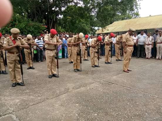 গোলাঘাটৰ ভাৰপ্ৰাপ্ত আৰক্ষী বিষয়া গৰ্গ নাৰায়ণ বৰালৈ শেষ শ্ৰদ্বাঞ্জলি