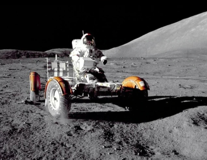 At moon