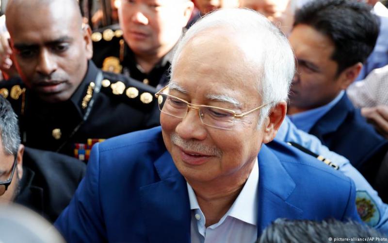 Ex-Malaysian prime minister Najib Razak questioned over 1MDB corruption scandal