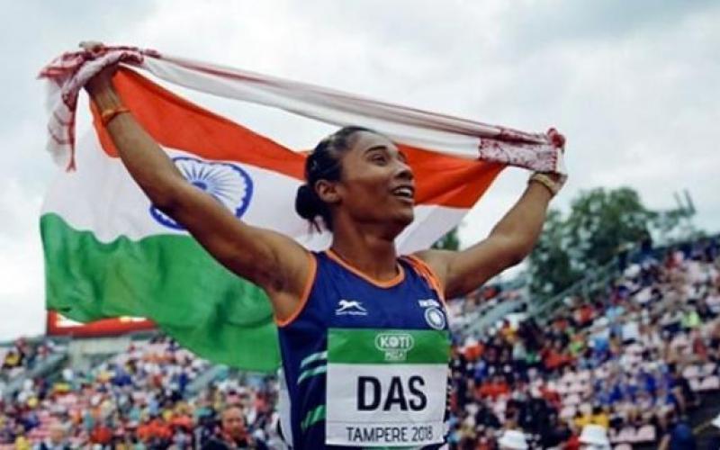 স্বৰ্ণ পদকেৰে ইতিহাস ৰচিলে অসম জীয়াৰী হিমাই