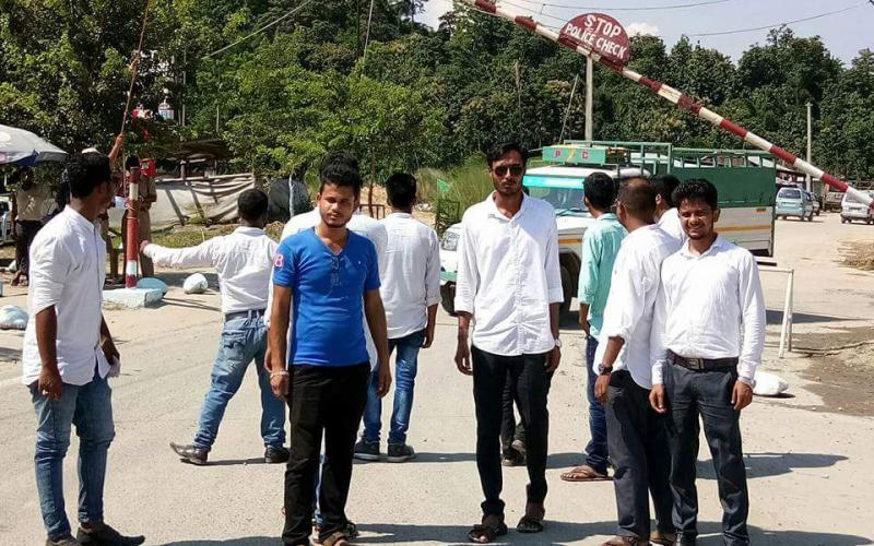 অসম-অৰুণাচল সীমাত আছুৰ টহল