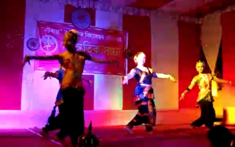 নগাঁও জিলাৰ কঠীয়াতলিত "নটৰাজ" নৃত্যাংগনৰ প্ৰতিষ্ঠা দিৱস পালন