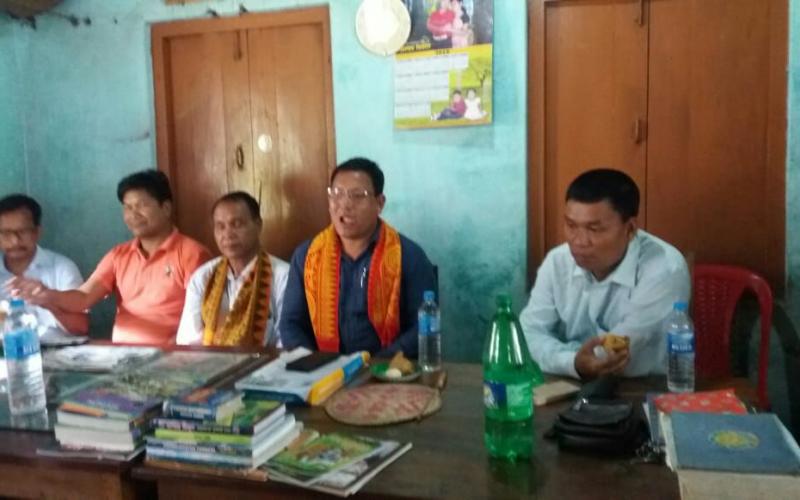 বিটিচি প্ৰশাসনে পতঞ্জলিক ভূমি প্ৰদানক লৈ ক্ষোভিত প্ৰমোদ বড়ো