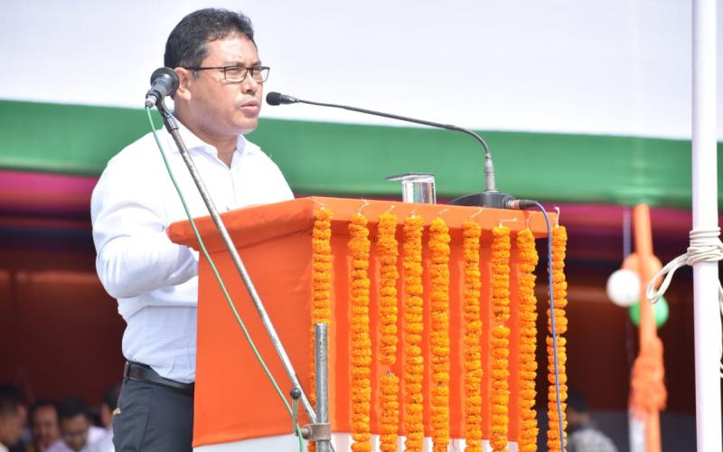 ৰঙিয়াত বৰ্ণাঢ্য কাৰ্যসূচীৰে স্বাধীনতা দিৱস উদ্যাপন