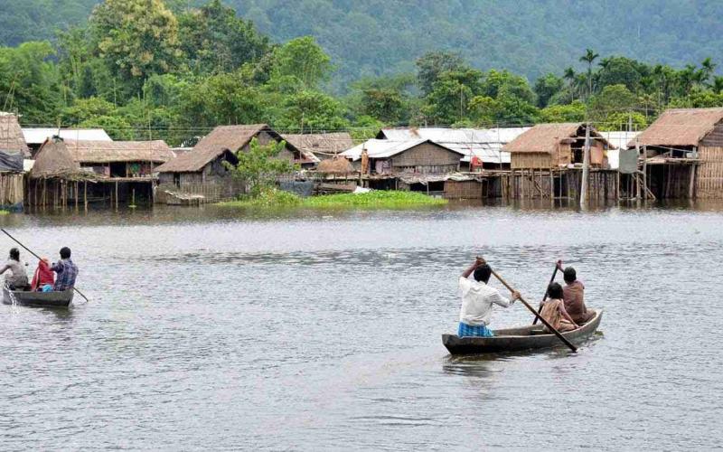 অসমৰ বান-গৰাখহনীয়াক ৰাষ্ট্ৰীয় সমস্যা হিচাপে ঘোষণা নকৰে কেন্দ্ৰই