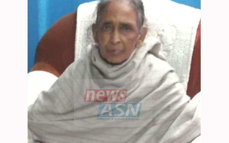 ছহিদ অমিয় নাথৰ মাতৃৰ বিয়োগ