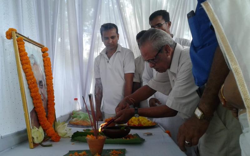 ৰঙিয়া আৱৰ্ত ভৱনত বাজপেয়ীলৈ শ্ৰদ্ধাঞ্জলি