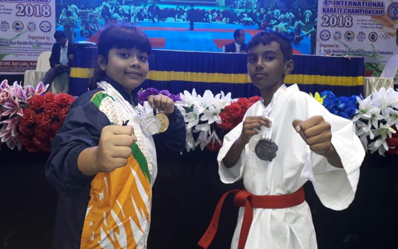 আন্তঃৰাষ্ট্ৰীয় কাৰাটেত উজলিল অসমৰ খেলুৱৈ