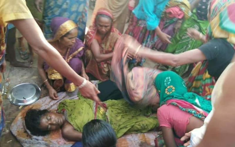 কলাইগাঁৱত ব্ৰজপাত পৰি মহিলাৰ মৃত্যু