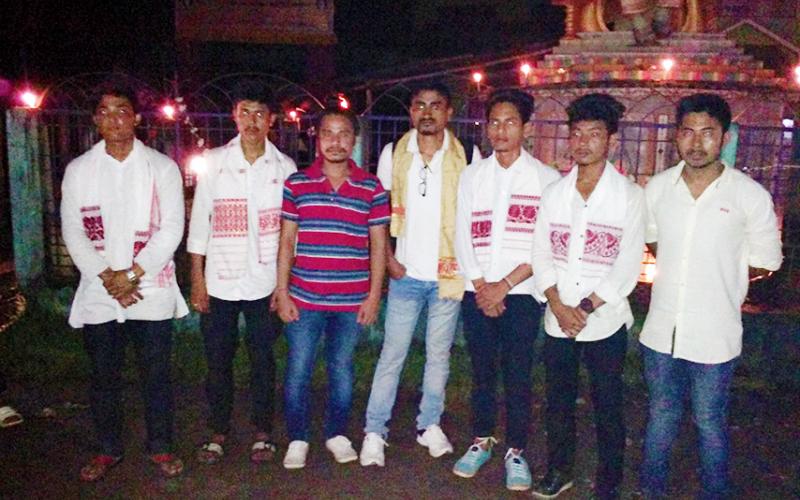আটাছুৰ দখলত খেৰাজখাত মহাবিদ্যালয় ছাত্ৰ একতা সভা