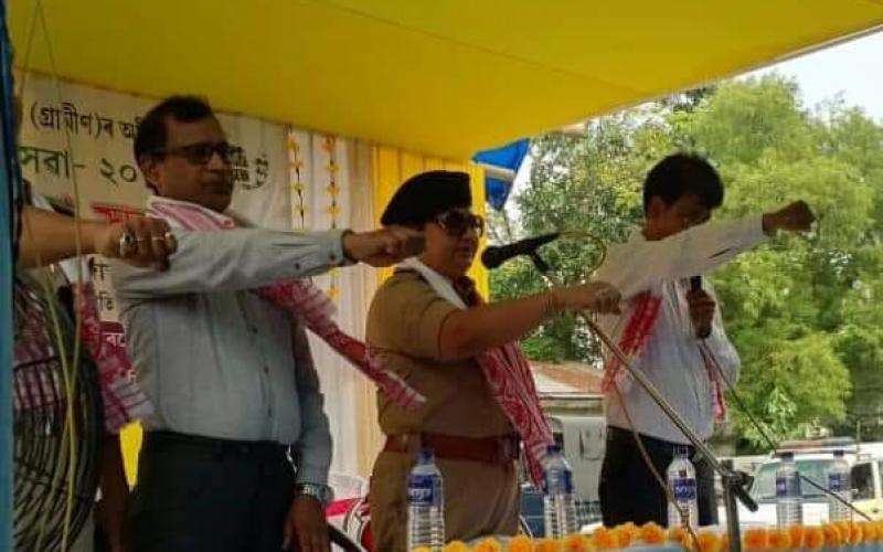 বৰপেটাক স্বচ্ছ জিলা হিচাপে গঢ়াৰ অংগীকাৰ আৰক্ষী আৰু জিলা প্ৰশাসনৰ