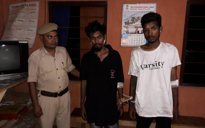 নগাঁৱৰ ৰাঙলুত বাইক চোৰ আটক