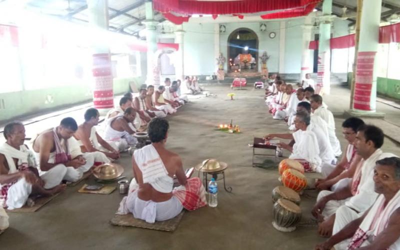 মাজুলীত মহাপুৰুষ শংকৰদেৱৰ ৫৭০সংখ্যক জন্মজয়ন্তী উদ্যাপন