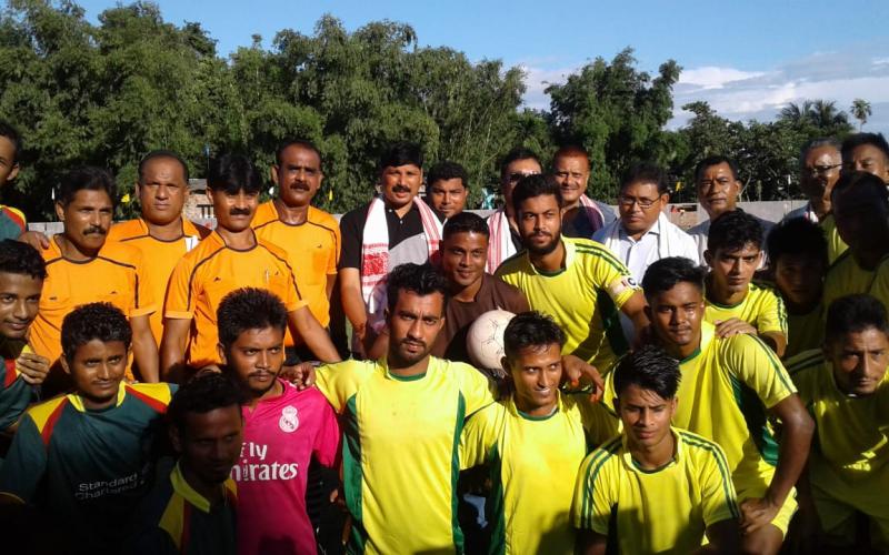 আজিৰে পৰা ৰঙিয়াত হৰদত্ত-বীৰদত্ত ট্ৰফী ফুটবল প্ৰতিযোগিতা