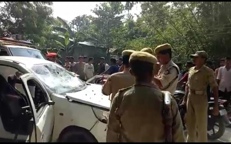 মঙলদৈৰ মহলীয়াপাৰাত মৰেল পুলিচগিৰি