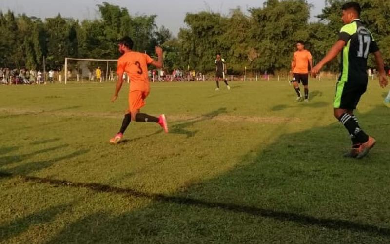 যজ্ঞেশ্বৰ সিংহ ফুটবলত ৰাভাপাৰা ফুটবল দলৰ দ্বিতীয় ৰাউণ্ডত প্ৰৱেশ