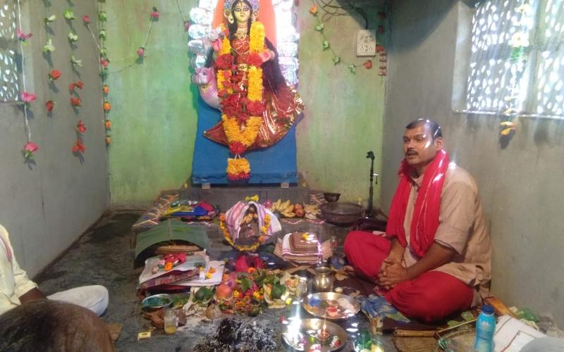 জামুগুৰিহাটৰ বিভিন্ন স্থানত লক্ষ্মীপূজা উদ্যাপন
