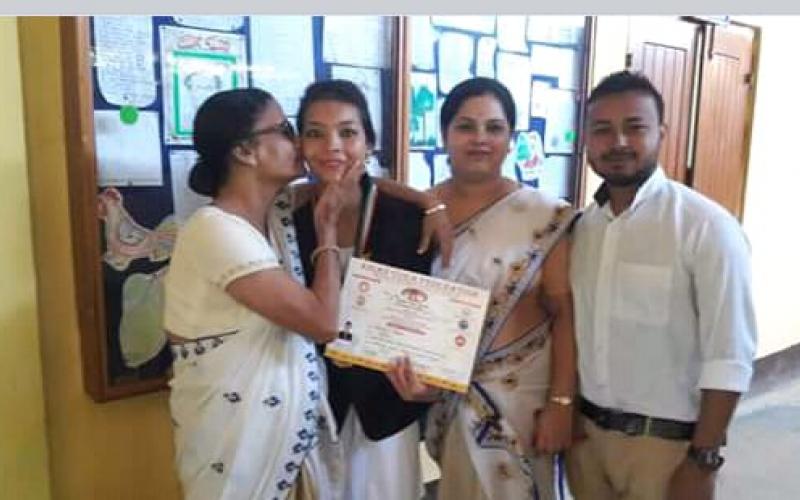 যোগ ক্ৰীড়াত পঞ্চী বৰাৰ সাফল্য