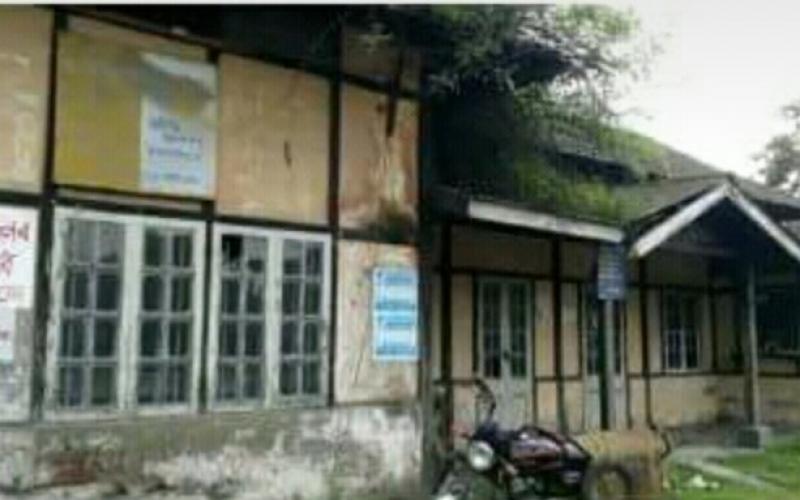 জামুগুৰিহাটৰ পৰিবহণ কাৰ্যালয় জৰাজীৰ্ণ অৱস্থা