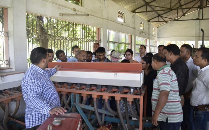 কামৰূপ জিলাৰ কৃষি বিজ্ঞান কেন্দ্ৰত ধান ৰোপণৰ উন্নত পদ্ধতিৰ ওপৰত দুদিনীয়া প্ৰশিক্ষণ