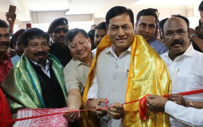 চেন্নাইত অসম ভৱন মুকলি মুখ্য মন্ত্ৰী সৰ্বানন্দ সোণোৱালৰ