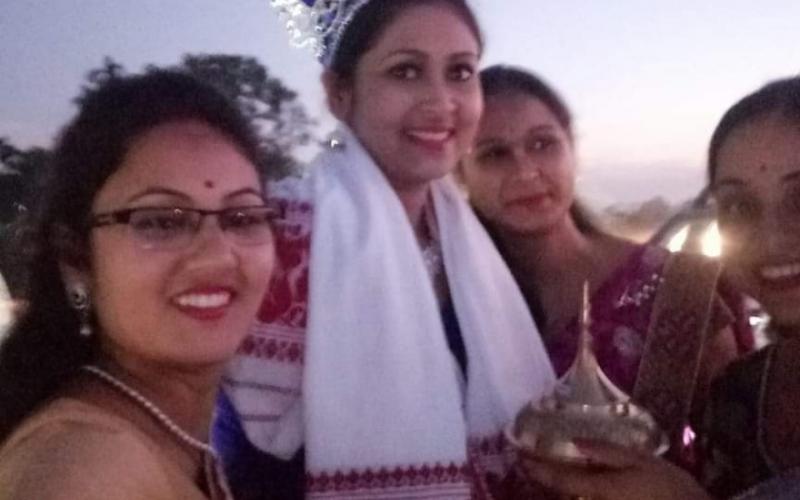 মিছেছ ইণ্ডিয়া খিতাপ অৰ্জন কৰা মমতা সন্দিকৈক গৃহভূমি গহপুৰত উষ্ম আদৰণি