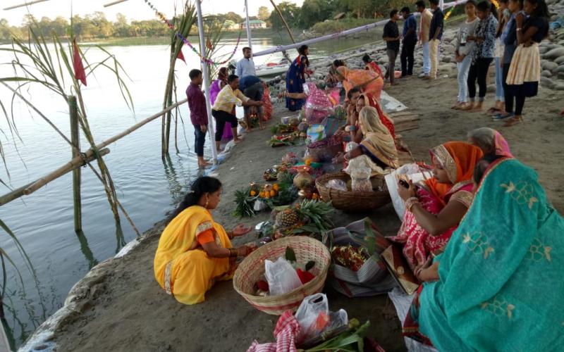 জেংৰাইমুখত আৰম্ভ ষট্ পূজা