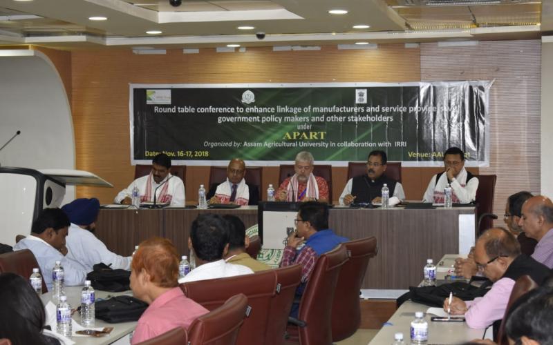 অসম কৃষি বিশ্ববিদ্যালয়ত ধান চপোৱাৰ পৰৱৰ্তী প্ৰক্ৰিয়াৰ প্ৰযুক্তি সম্পৰ্কীয় কৰ্মশালা