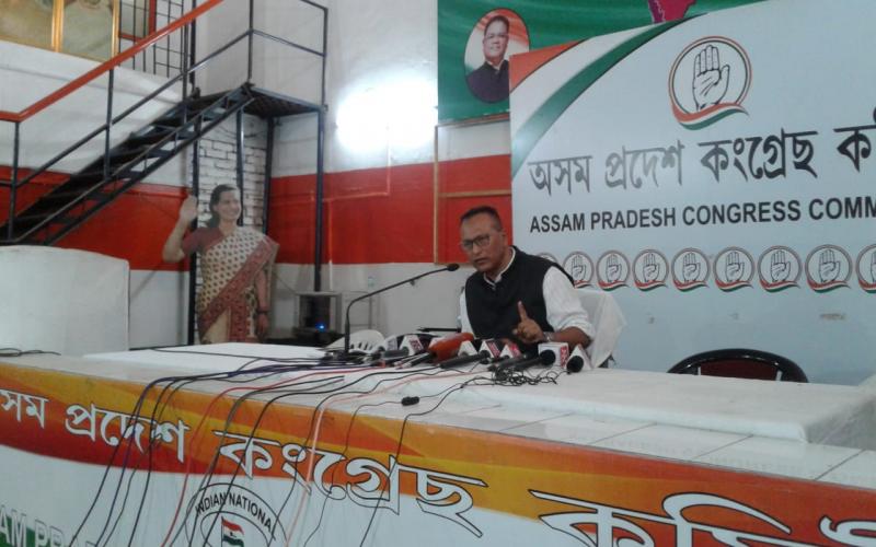 কংগ্ৰেছ নহয়, ইতিহাস নজনা বিজেপিহে বেইমানৰ দল : প্ৰদ্যুৎ বৰদলৈ