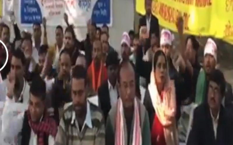 নাগৰিকত্ব১সংশোধনী১বিধেয়ক১বাতিলৰ১দাবীত১যন্তৰ-মন্তৰত১৭০১সংগঠনৰ১অনশন১কাৰ্যসূচী