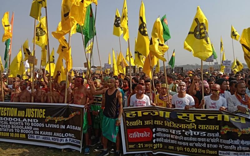 ডিভাইড আছাম ফিফটি-ফিফটিত পুনৰ কঁপিল কোকৰাঝাৰ