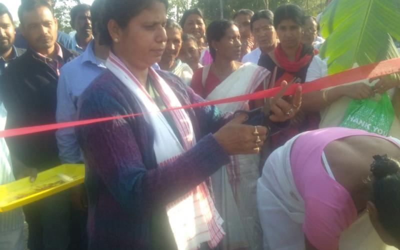 অজন্তা১নেওগৰ১পথৰ১আধাৰশিলা১স্থাপন১ো১বহু১বিজেপি১কৰ্মীৰ১কংগ্ৰেছত১যোগদান