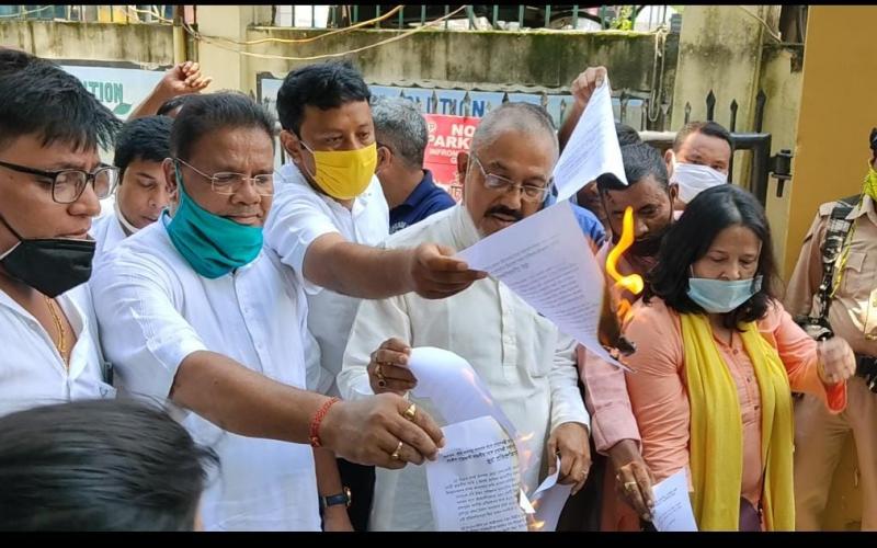 Congress protest