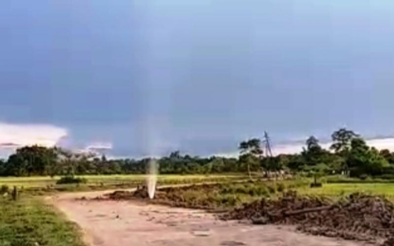 Gas leak