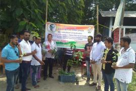 ডিব্ৰুগড়ত ৰাজীৱ গান্ধীৰ জন্মদিন উদ্‌যাপন