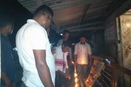 কলাইগাঁৱত সুধাকণ্ঠৰ ওপজা দিনত বন্তি প্ৰজ্জ্বালন আছুৰ