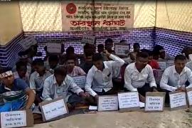 কলাইগাঁও আদৰ্শ চিকিৎসালয় নিৰ্মাণত দুৰ্নীতিৰ প্ৰতিবাদ আছুৰ