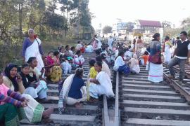 মৰাণ ছাত্ৰ সন্থাৰ অৱৰোধ সাময়িকভাৱে স্থগিত