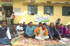বঙাইগাঁৱত নাগৰিকত্ব সংশোধনী বিধেয়ক বাতিলৰ দাবীত কংগ্ৰেছৰ অনশন