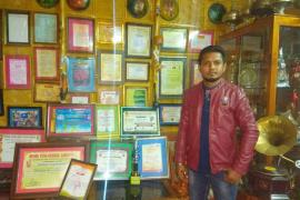 একাধিক  কৃতিত্ব‌ৰে নগাঁওবাসীলৈ গৌৰৱ কঢ়িয়াই আনিছে চিত্ৰশিল্পী ৰাজীৱ দাসে