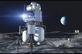 At moon